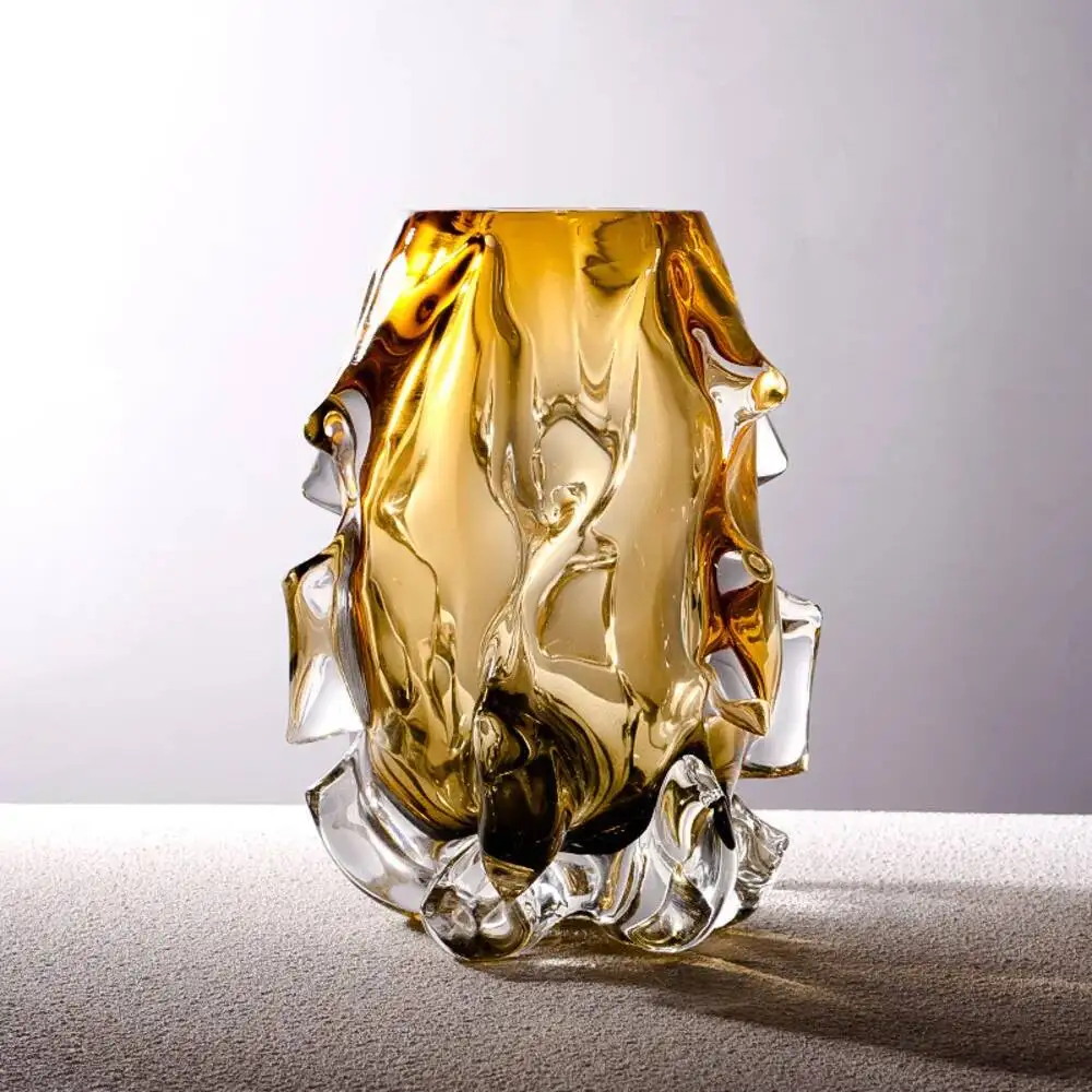 Light Luxury Creative Crystal Glass Vase, Living Room, Entrance, Aquaculture, Fl - Image 6