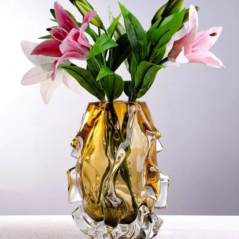 Light Luxury Creative Crystal Glass Vase, Living Room, Entrance, Aquaculture, Fl - Image 2